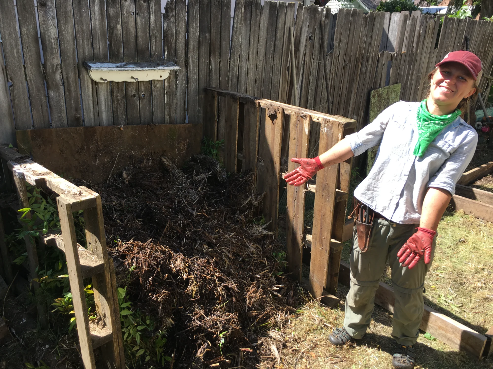Composting system demonstration
