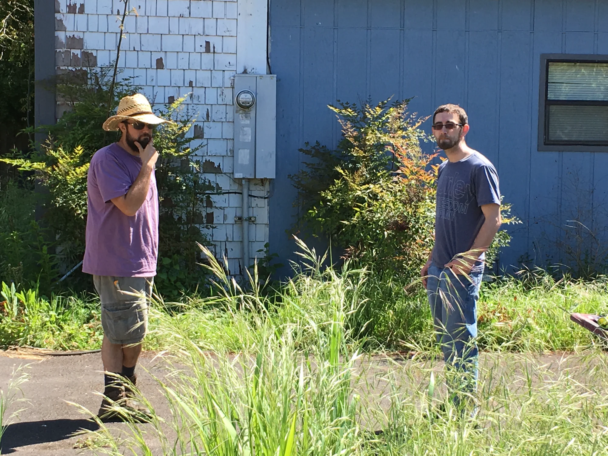 Garden team members